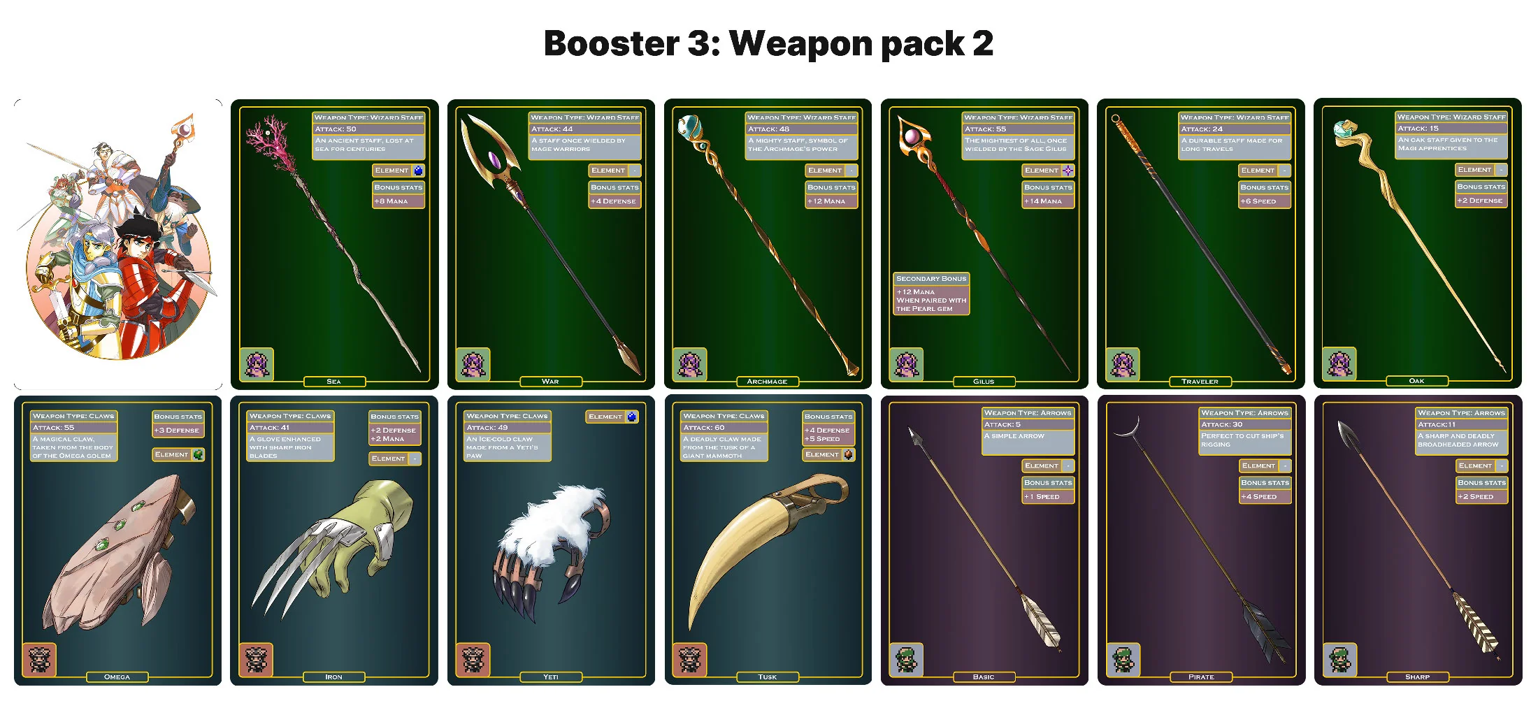 Infinity Collector Cards Pack - Image 4